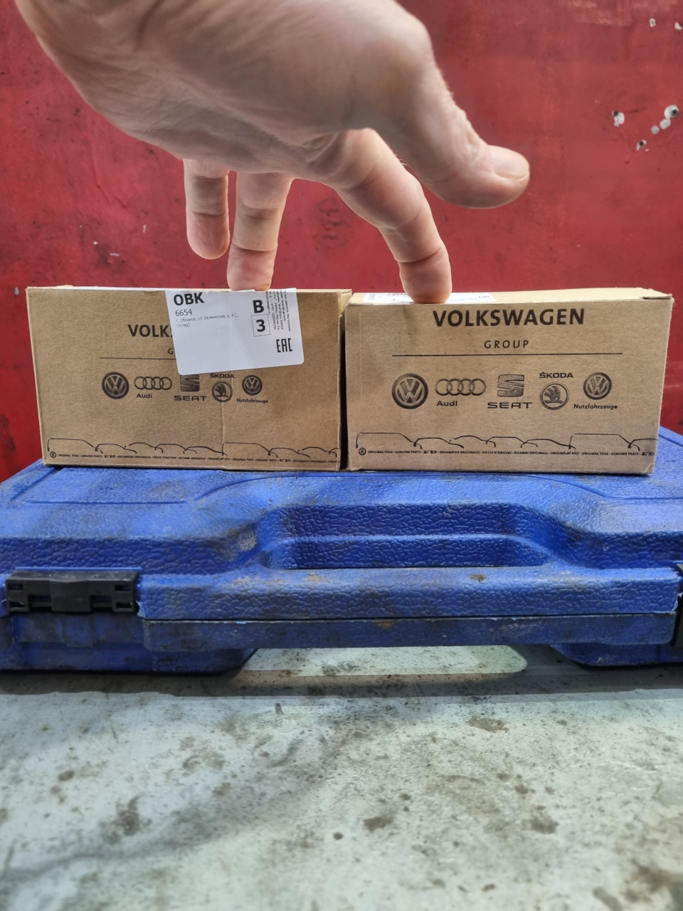 Что в корбке — Volkswagen Tiguan (1G), 2 л, 2016 года | запчасти | DRIVE2