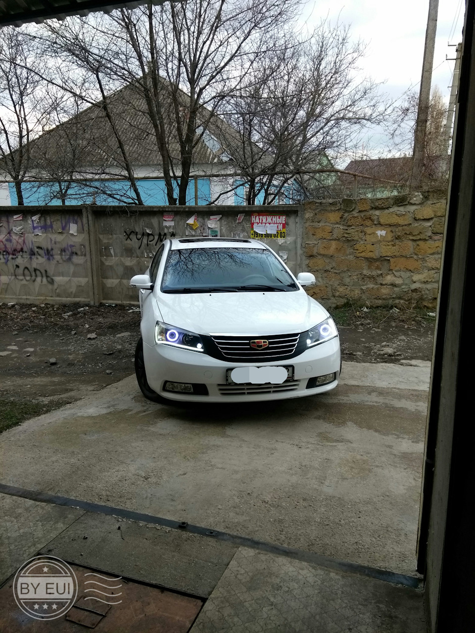 Фары+Биксенон+Диоды — Geely Emgrand EC7 FE-1, 1,8 л, 2014 года | тюнинг ...