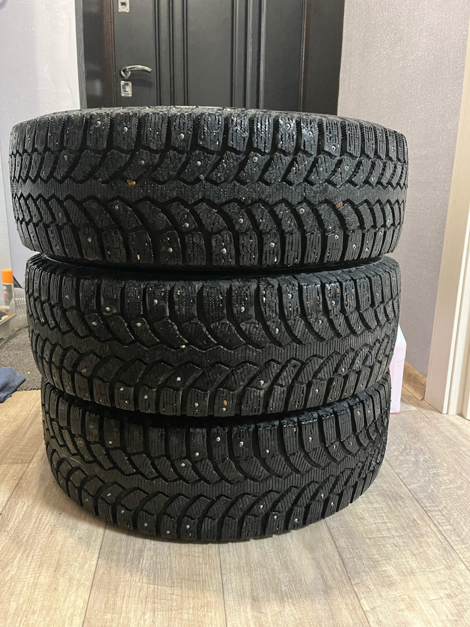 Взял Бриджстоун Спайк-01 на зиму — Lada 4x4 3D, 1,7 л, 2010 года | шины ...