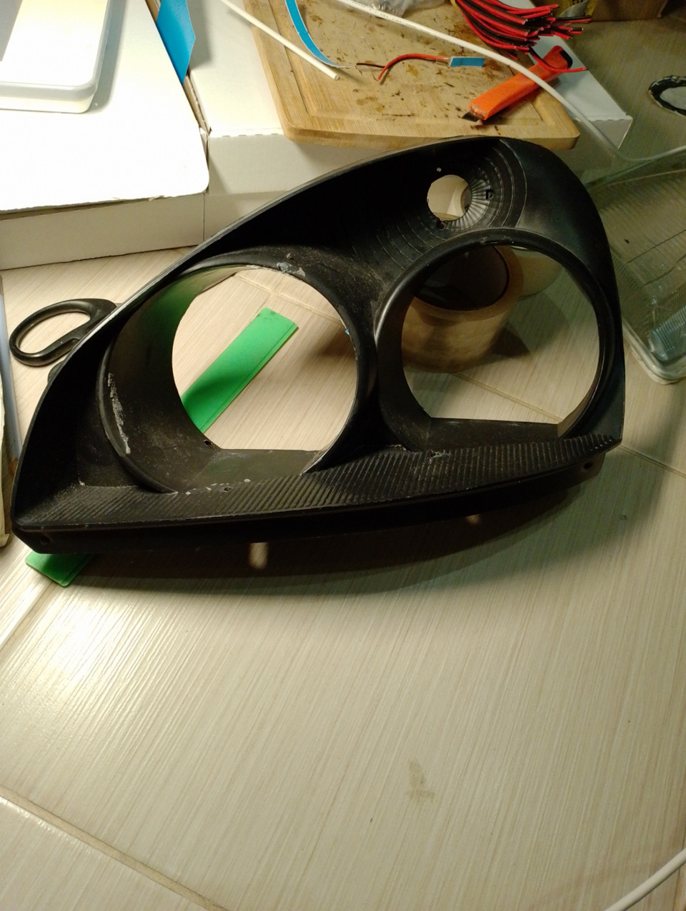 Ангельские глазки приора часть 1 — Lada Приора хэтчбек, 1,6 л, 2008 ...