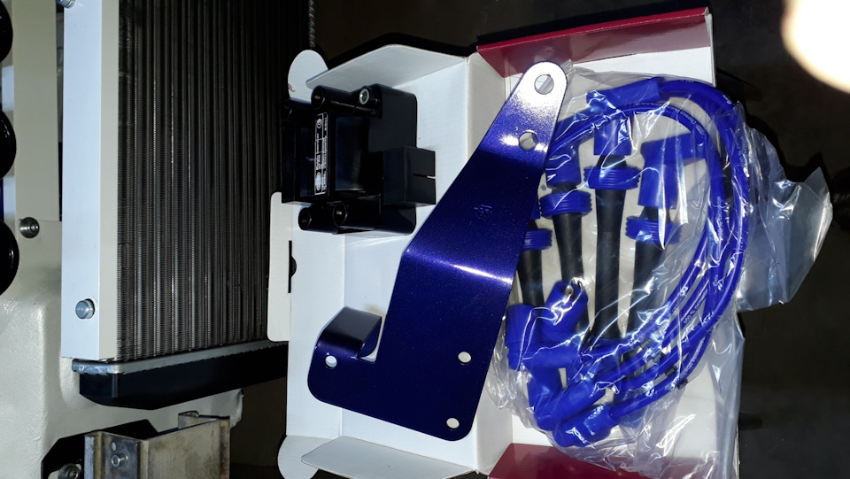 Перенос модуля зажигания, силиконовые провода — Lada 21083, 1,6 л, 1998 ...