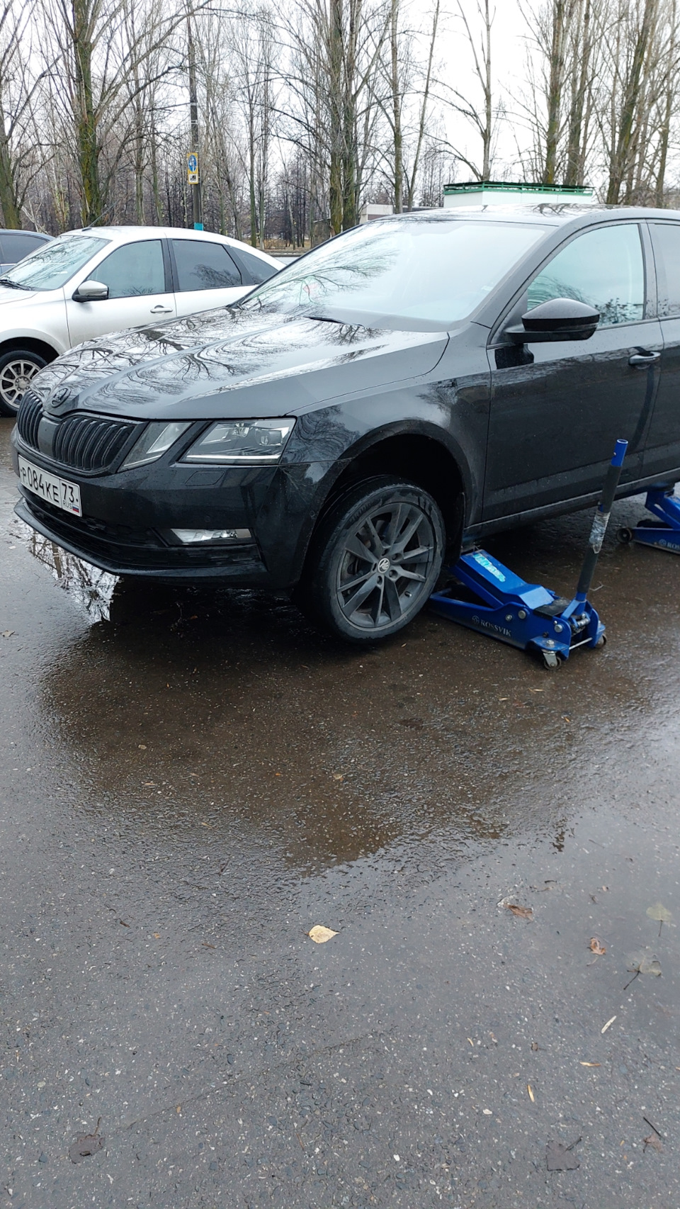 К зиме готов — Skoda Octavia A7 Mk3, 1,8 л, 2018 года | шины | DRIVE2