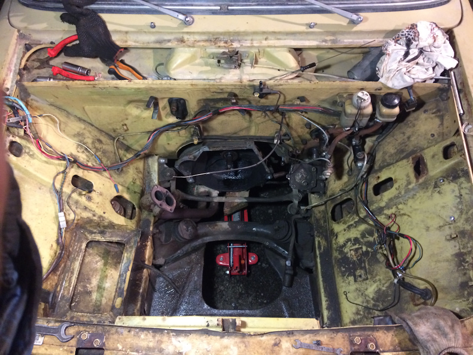 Шейвинг подкапотного пространства ч.1 — Lada 2101, 1,2 л, 1979 года ...