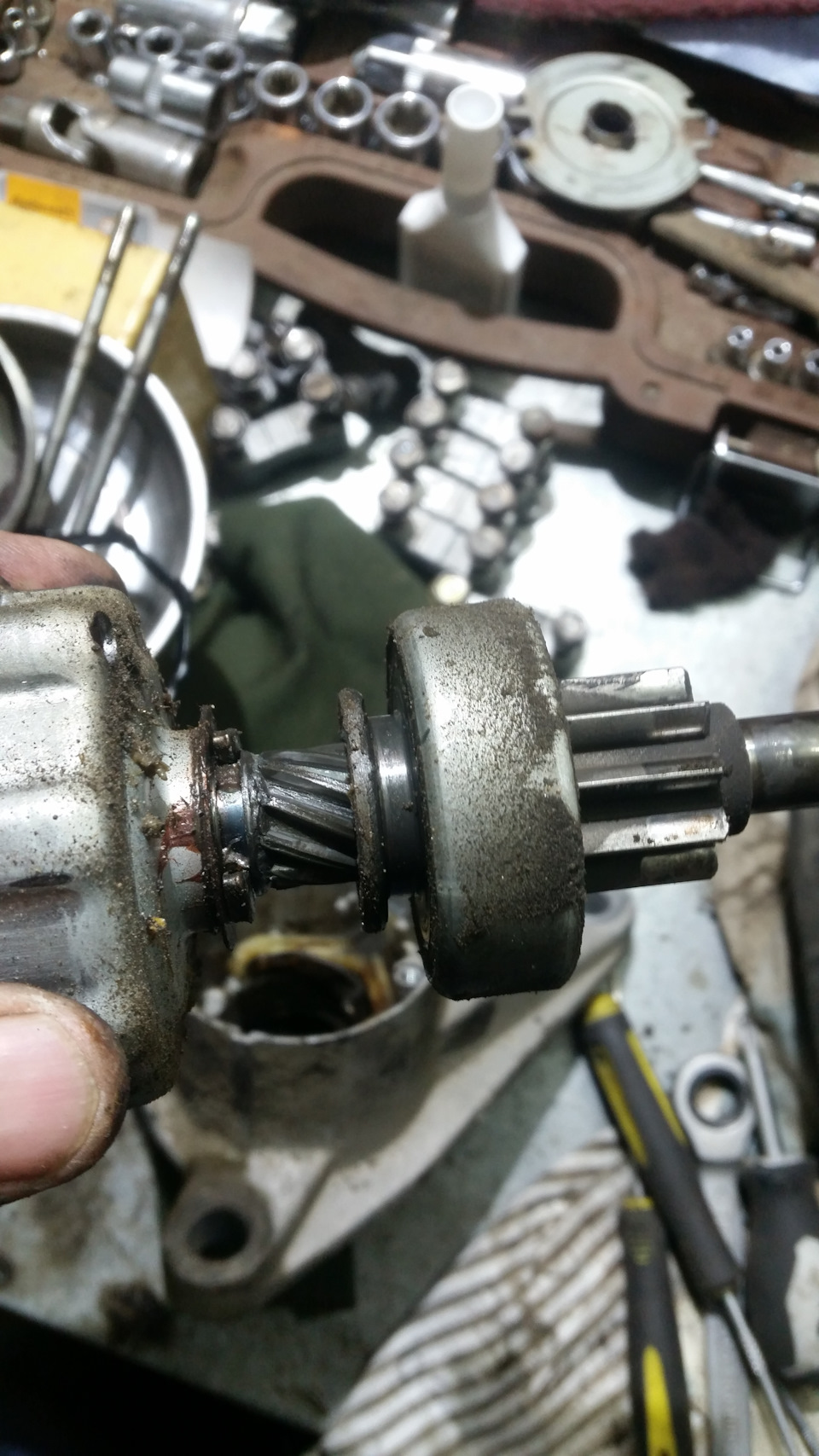 Профилактика стартера — Nissan Qashqai (1G), 2 л, 2010 года | своими ...