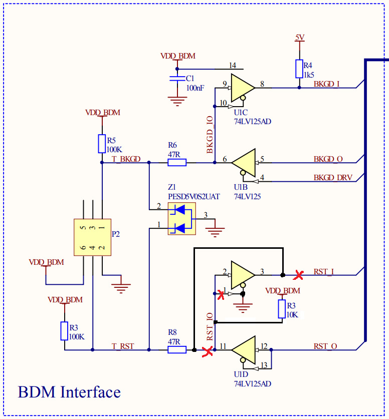 Схема usbdm программатор