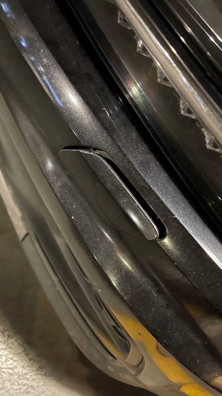 Форсунка омывателя фар не закрылась обратно в бампер — Volkswagen ...