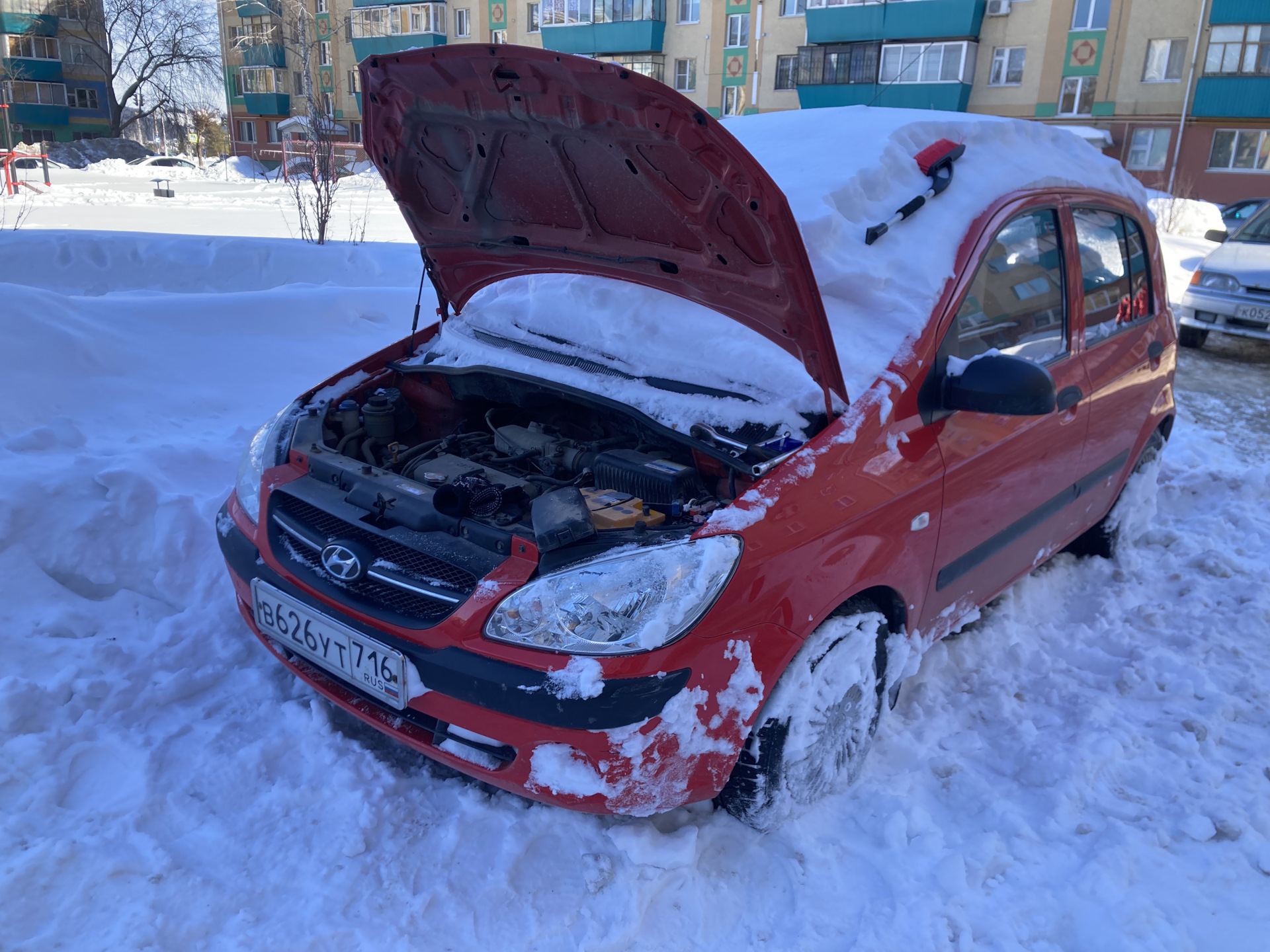 Подснежник — Hyundai Getz, 1,1 л, 2007 года | электроника | DRIVE2