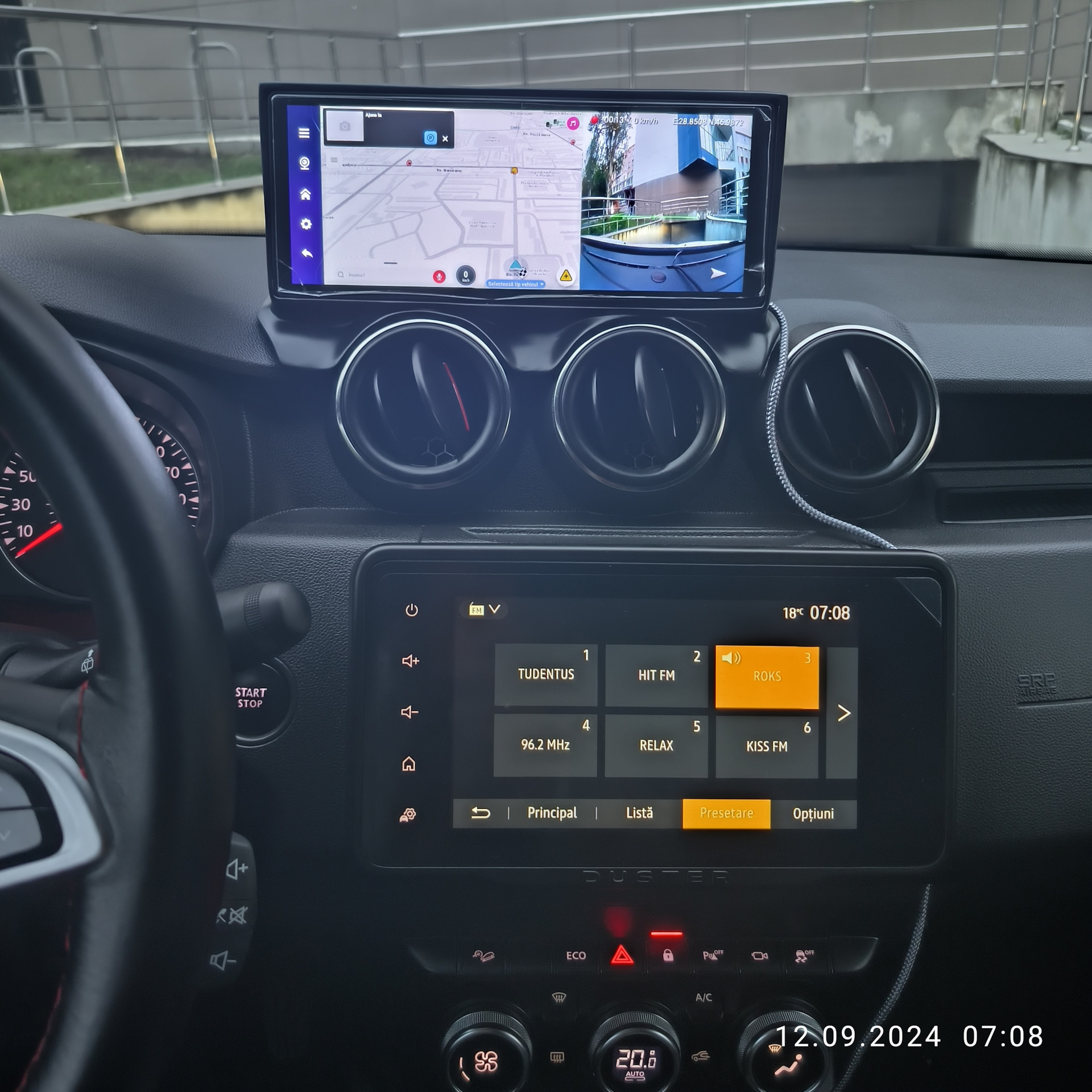 second monitor in Duster/второй монитор в дастере — Dacia Duster (2G ...