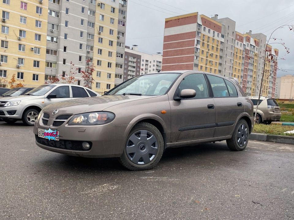 Сезонная смена колес — Nissan Almera II (N16), 1,5 л, 2005 года | шины ...