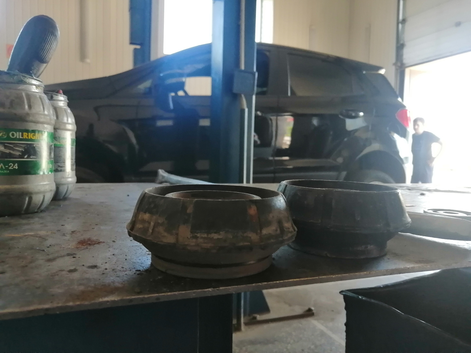 Стойки, опоры — Nissan Almera V (G11/15), 1,6 л, 2015 года | визит на ...