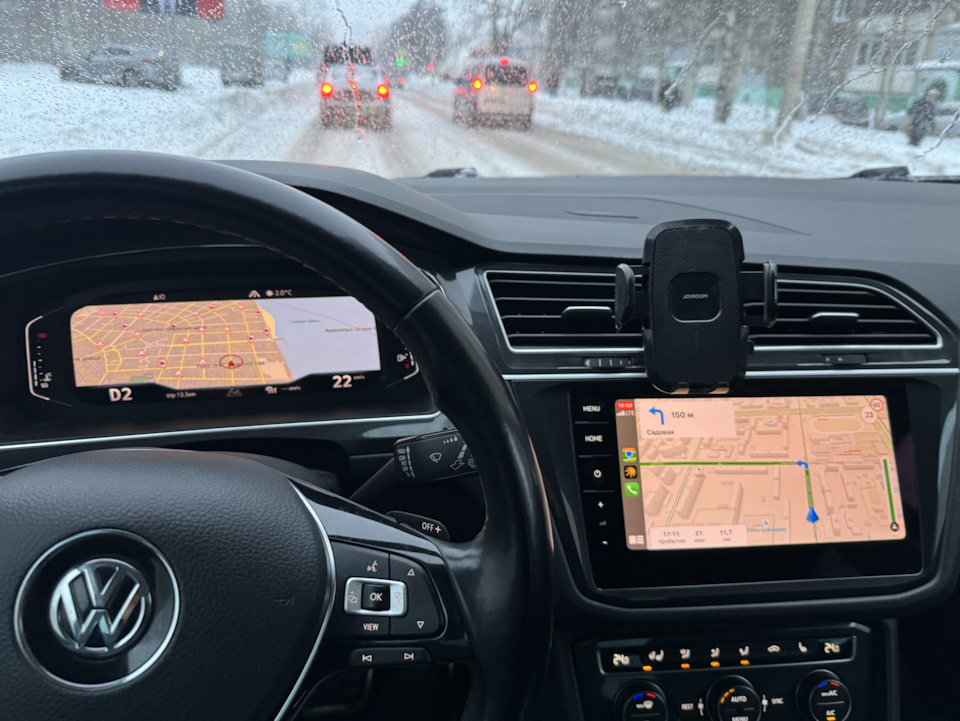 Установка Discover Pro в Тигуан 2 — Volkswagen Tiguan (2G), 1,4 л, 2018 ...