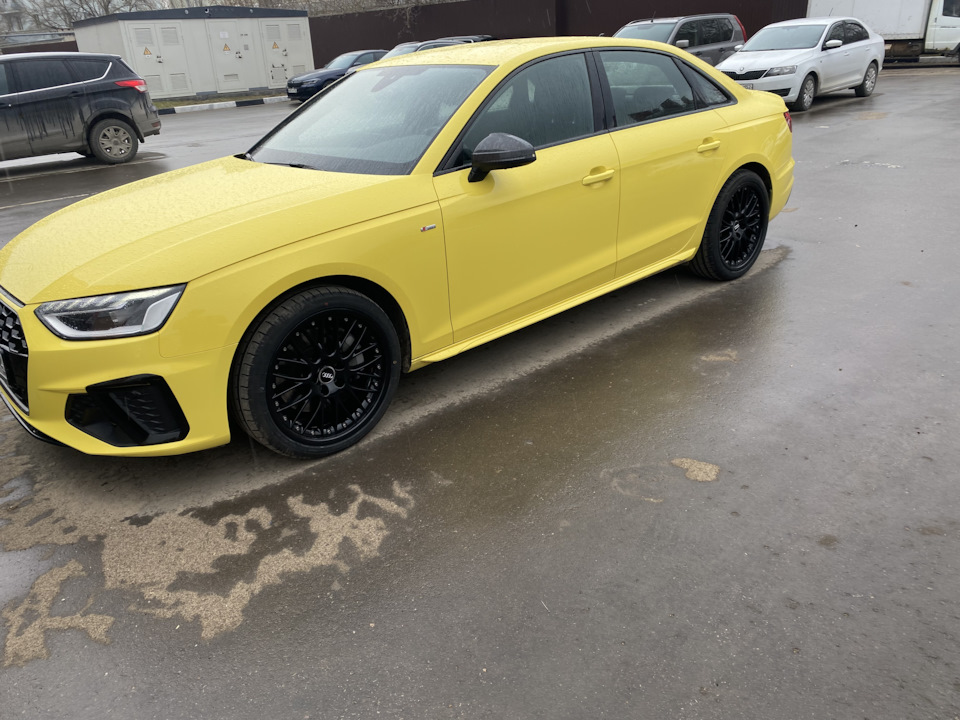 Тапочки — Audi A4 (B9), 2 л, 2021 года | колёсные диски | DRIVE2