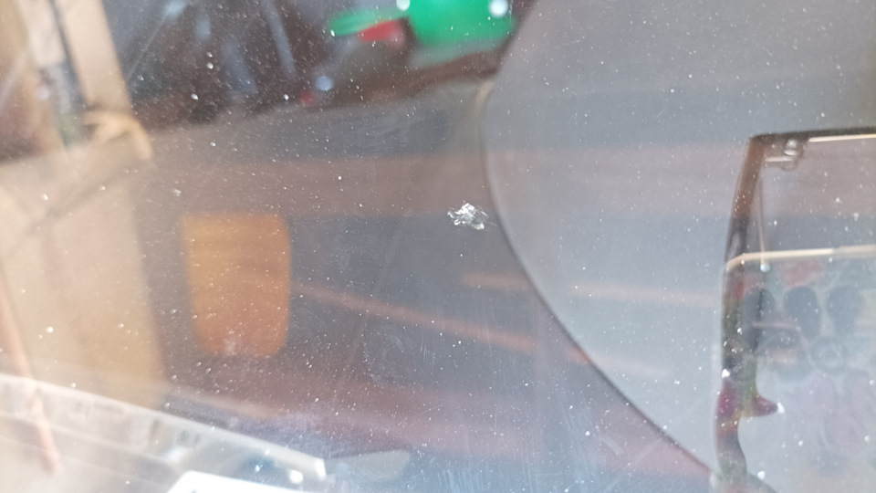 #13 Сколы на лобовом стекле — Mazda 3 (1G) BK, 2 л, 2007 года | своими ...