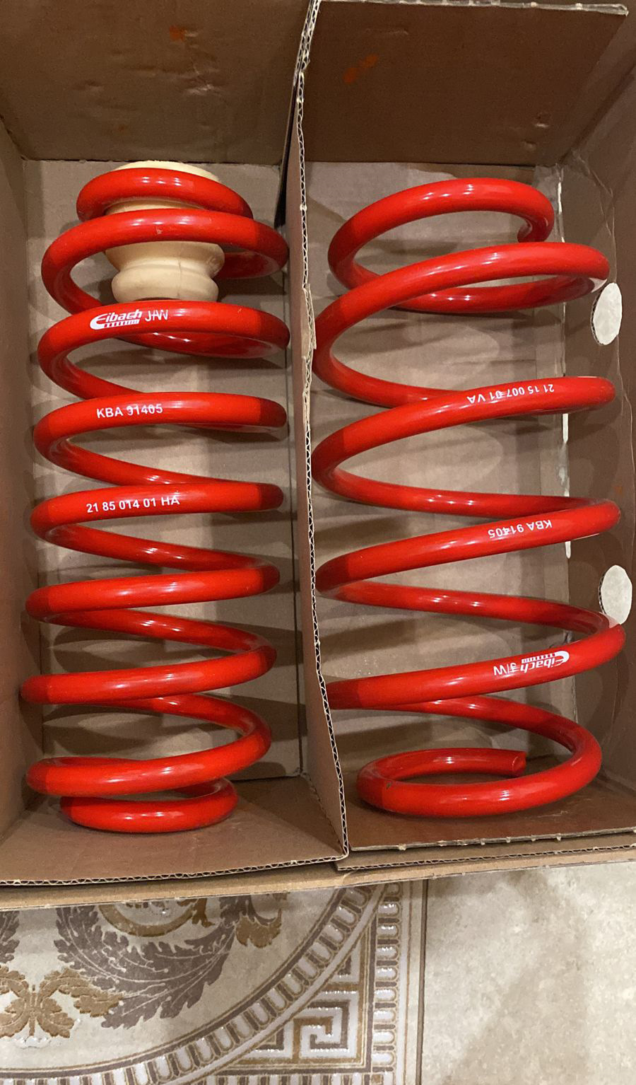 Bilstein B6 + Eibach Sportline — Skoda Octavia A5 Mk2, 1,8 л, 2011