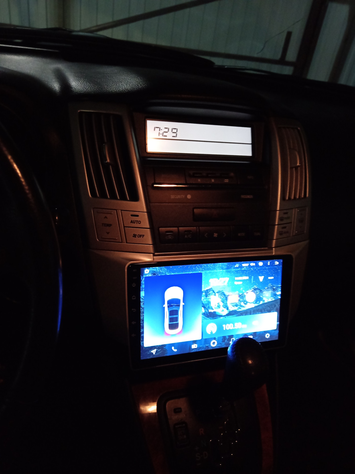 ГУ на андроид, вместо штатной магнитолы — Lexus RX (2G), 3,5 л, 2006 ...