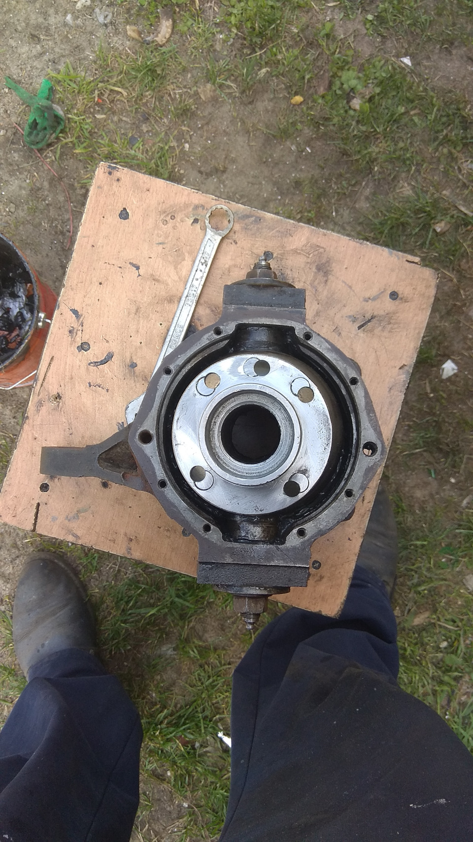 Изменение кастора +8° — УАЗ Patriot, 2,7 л, 2017 года | своими руками ...