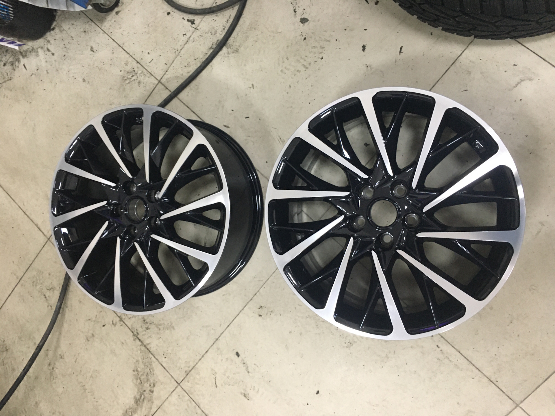 Сани — летом. Зимние колёса с датчиками давления для tiggo 8 pro ...