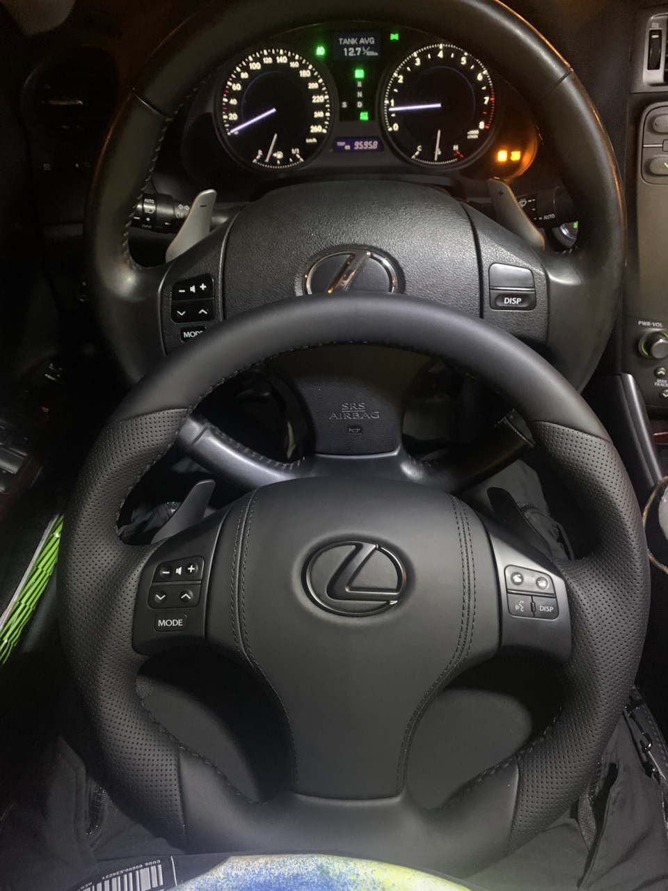Новый руль от Мезо — Lexus IS II, 4,6 л, 2007 года | аксессуары | DRIVE2