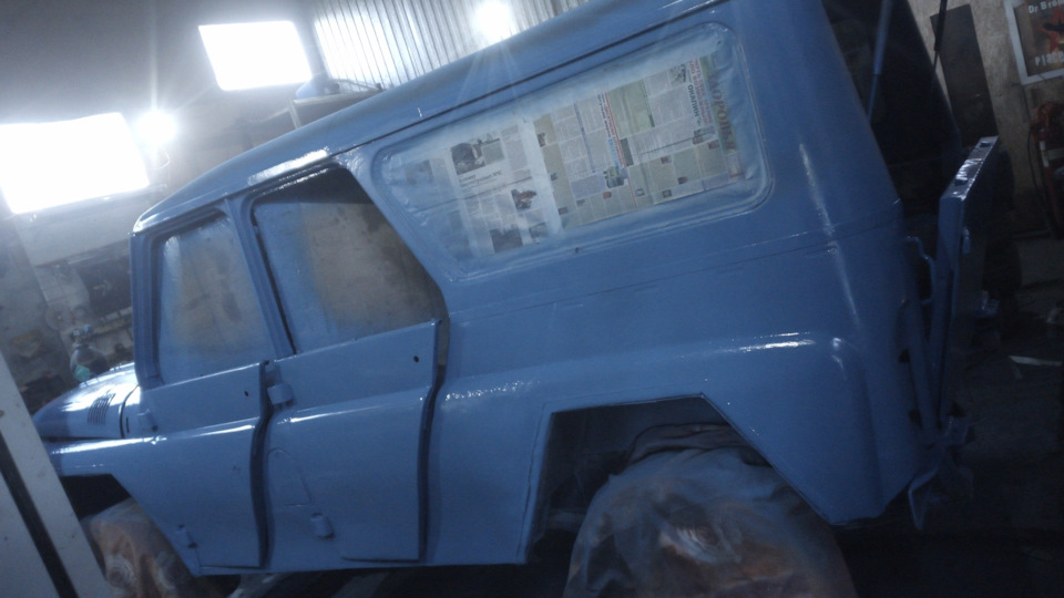 Photo from the logbook UAZ 3153