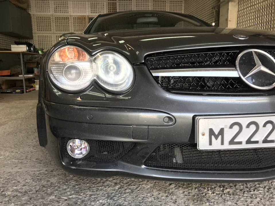 Mercedes sl55 AMG фары