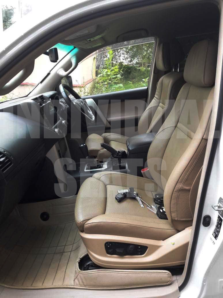 Установка сидений BMW F02 7 series в Toyota Prado — INDIVIDUAL SEATS на  DRIVE2