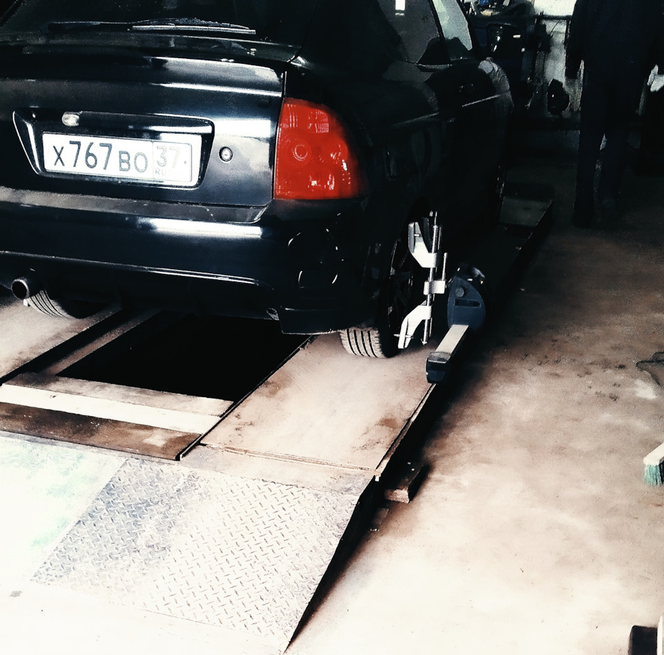 Сход Развал — Lada Приора Купе, 1,6 л, 2011 года | колёсные диски | DRIVE2