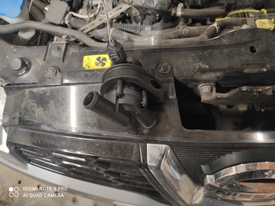 Доп. помпа — Nissan Qashqai (1G), 1,6 л, 2010 года | аксессуары | DRIVE2