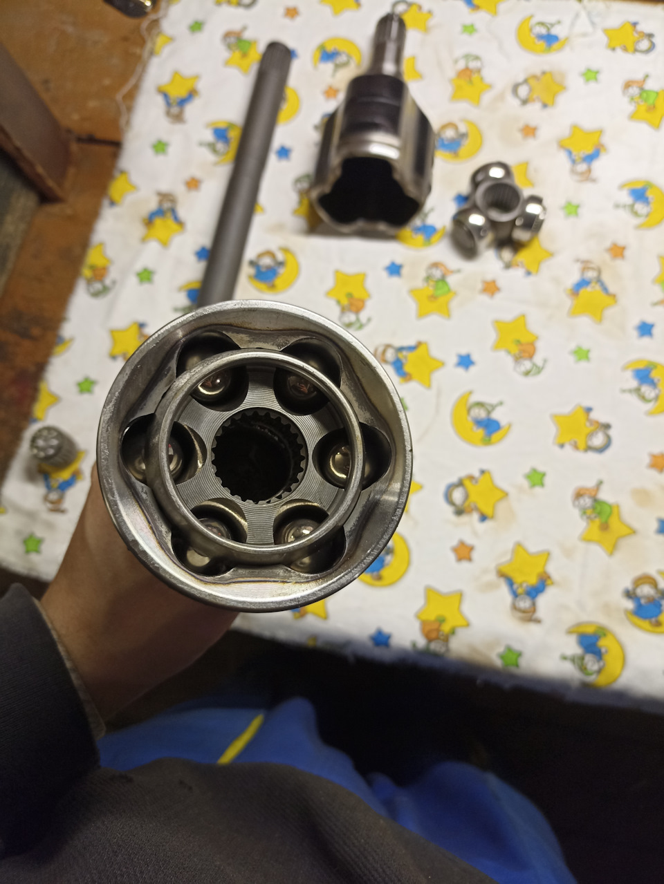 Собранный шариковый шрус — Toyota Avensis II