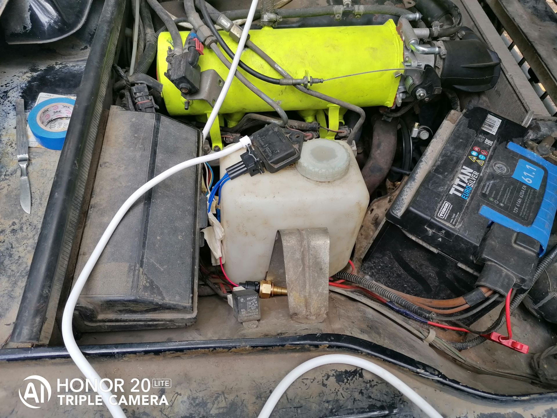 Переход на дад + дтв Ваз 2107 — Lada 21124, 1,6 л, 2006 года | тюнинг ...