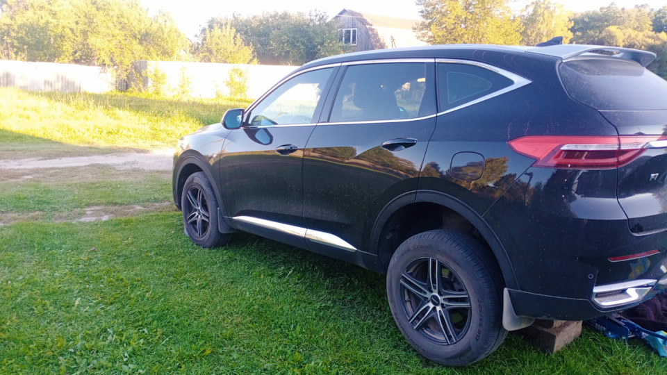 Не забывайте смазать развальные болты задней подвески — Haval F7, 2 л ...