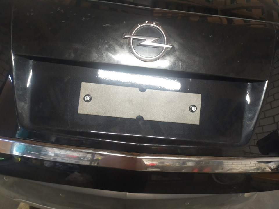 Устранение рыжиков на крышке багажника — Opel Antara, 2,4 л, 2013 года ...