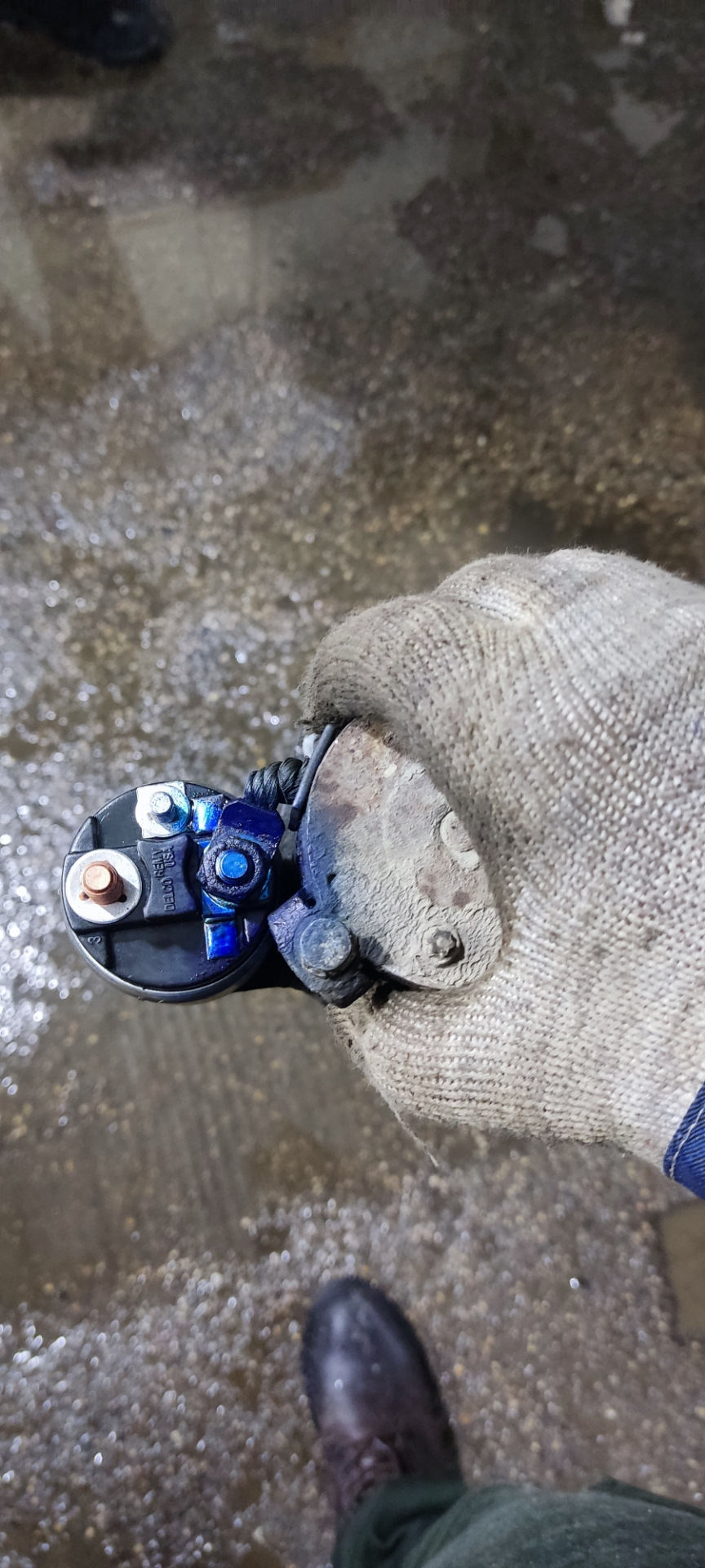 Замена втягивающего реле — Chevrolet Lacetti 5D, 1,6 л, 2008 года ...