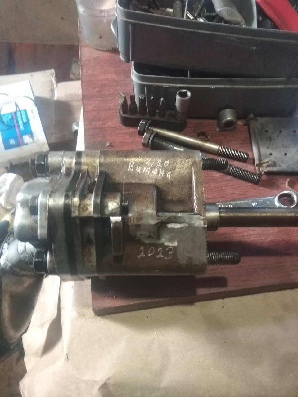 Вот так получились болты — Lada 2120 Надежда