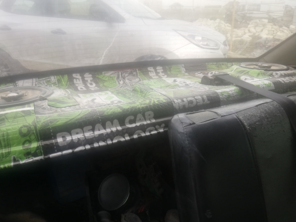 Виброизоляция задней полки калина седан — DRIVE2