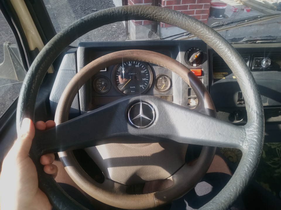 Как снять руль мерседес т1 Замена руля - Mercedes-Benz MB100, 2,4 л, 1988 года стайлинг DRIVE2