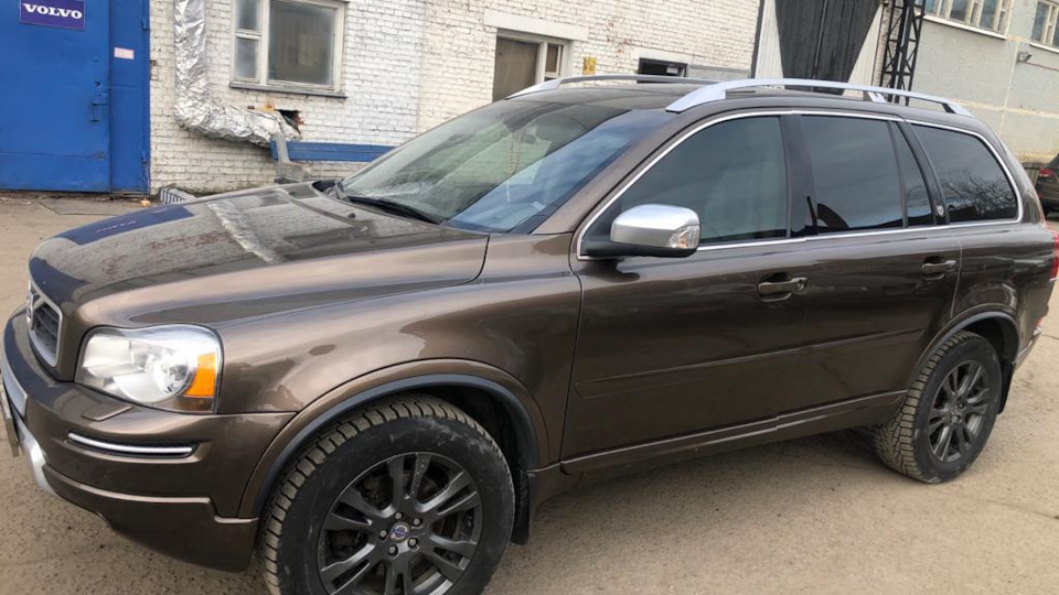 Volvo XC90 (1G) 2.4 дизельный 2012 | Серо-Бронзовый на DRIVE2