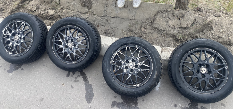 Проставки с 5ти болтов на 4? — Volkswagen Golf Mk3, 1,4 л, 1993 года ...