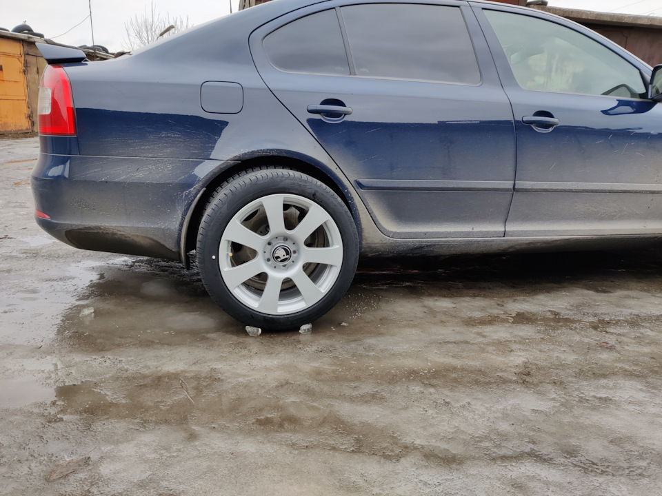 Photo from the logbook Skoda Octavia A5 Mk2