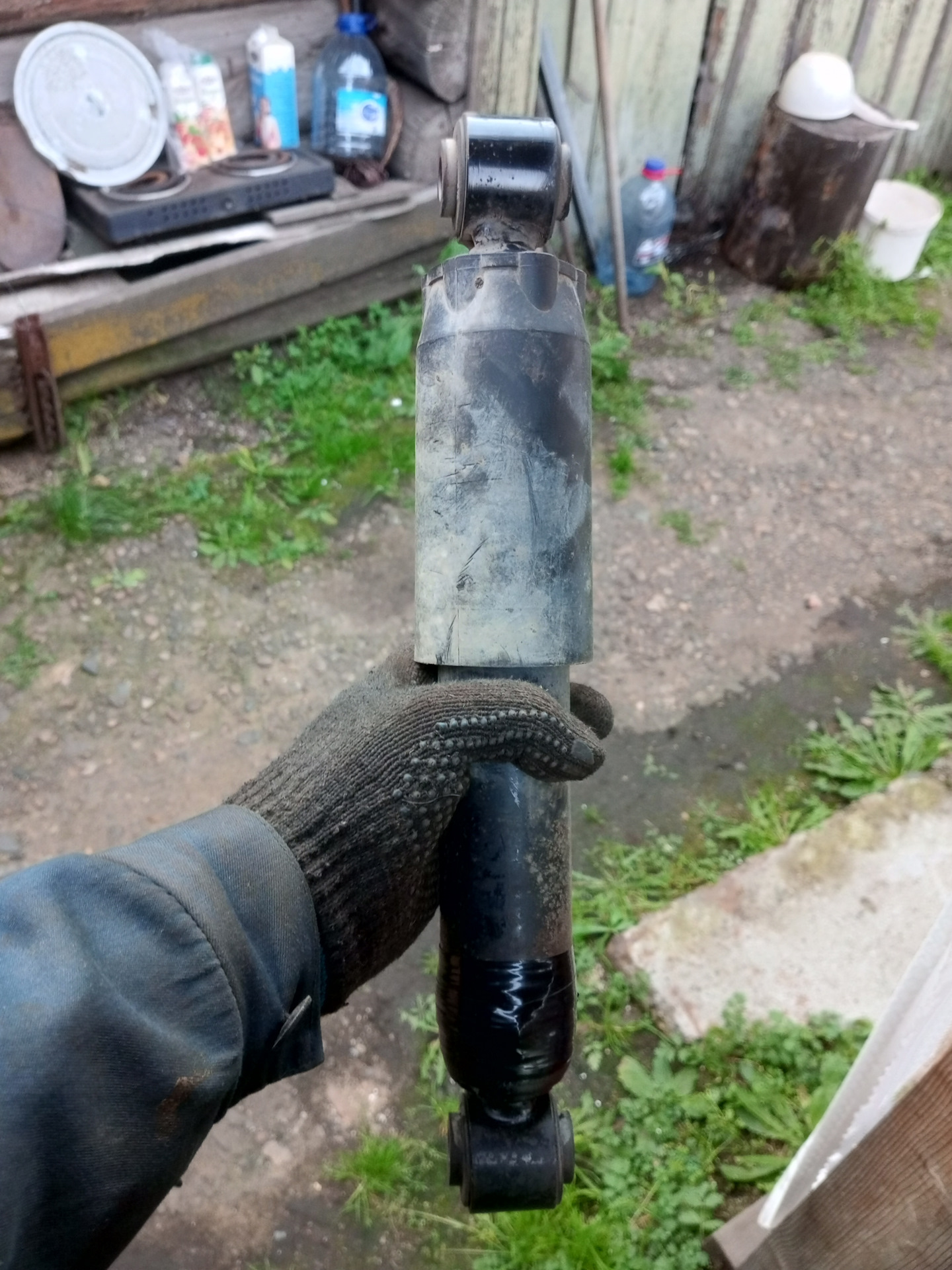 Прокачка задних амортизаторов — Nissan Pathfinder (3G), 4 л, 2006 года ...