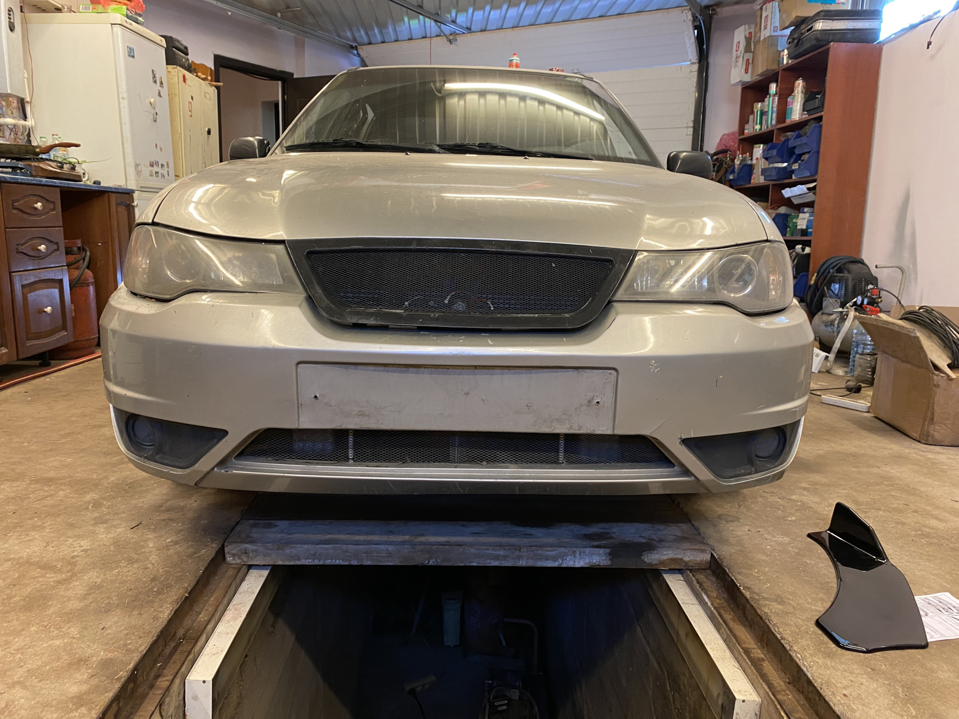 Универсальная губа с али на Нексию — Daewoo Nexia (N150), 1,6 л, 2008 ...