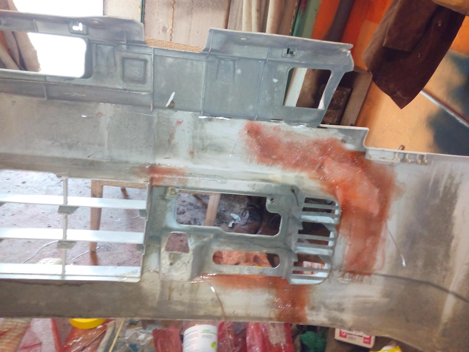 клеим бампер — Suzuki Alto (6G), 0,6 л, 2006 года | тюнинг | DRIVE2