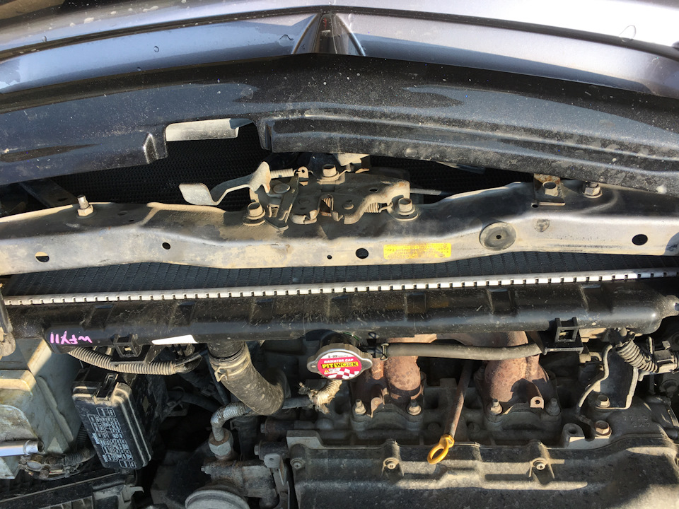 Как снять радиатор ниссан ад Замена радиатора +кондей - Nissan Wingroad (Y11), 1,5 л, 1999 года просто так DR