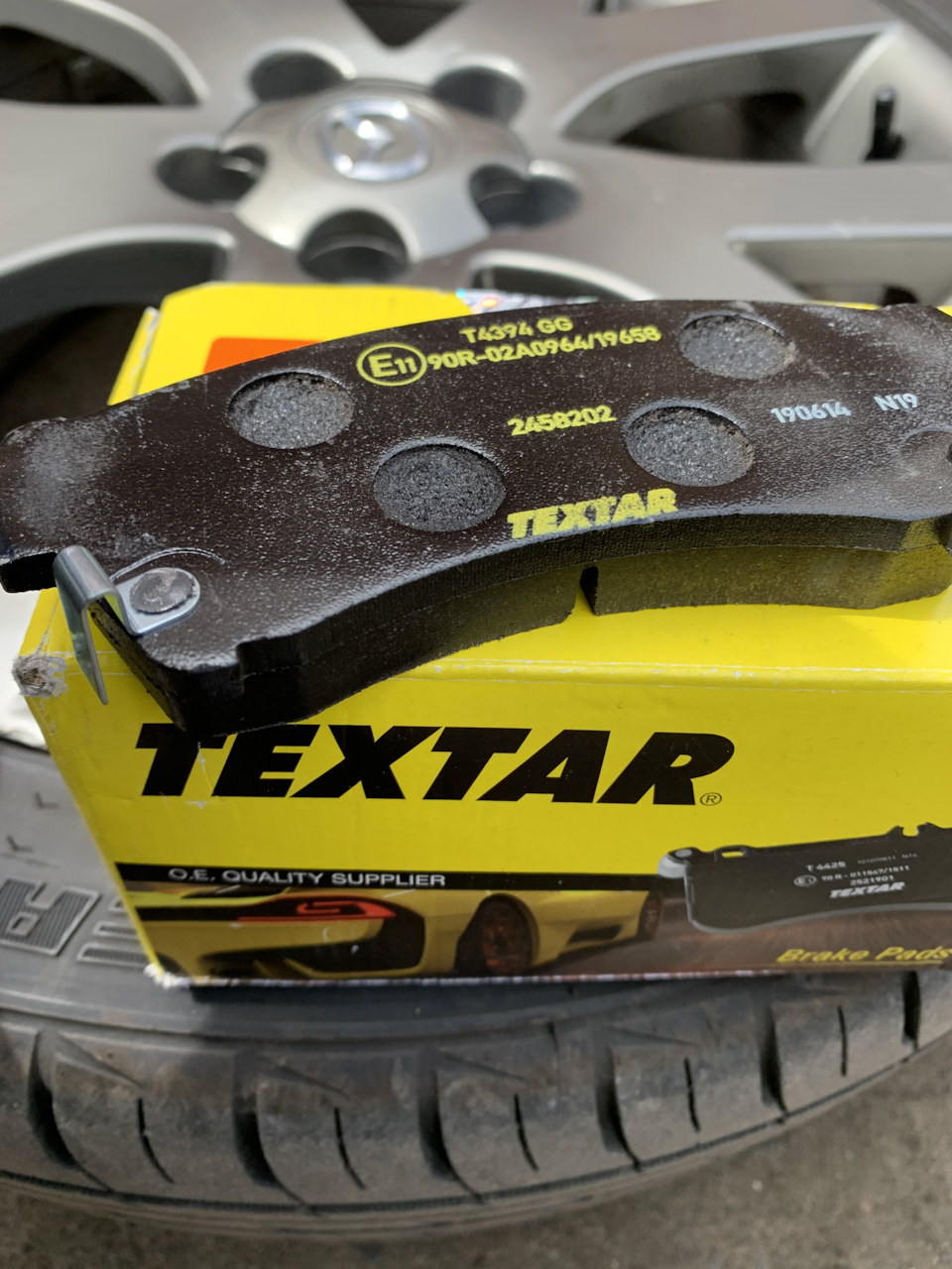 Колодки TEXTAR (Мазда 6 gh, 2.5 бензин) — Mazda 6 (2G) GH, 2,5 л, 2007 ...