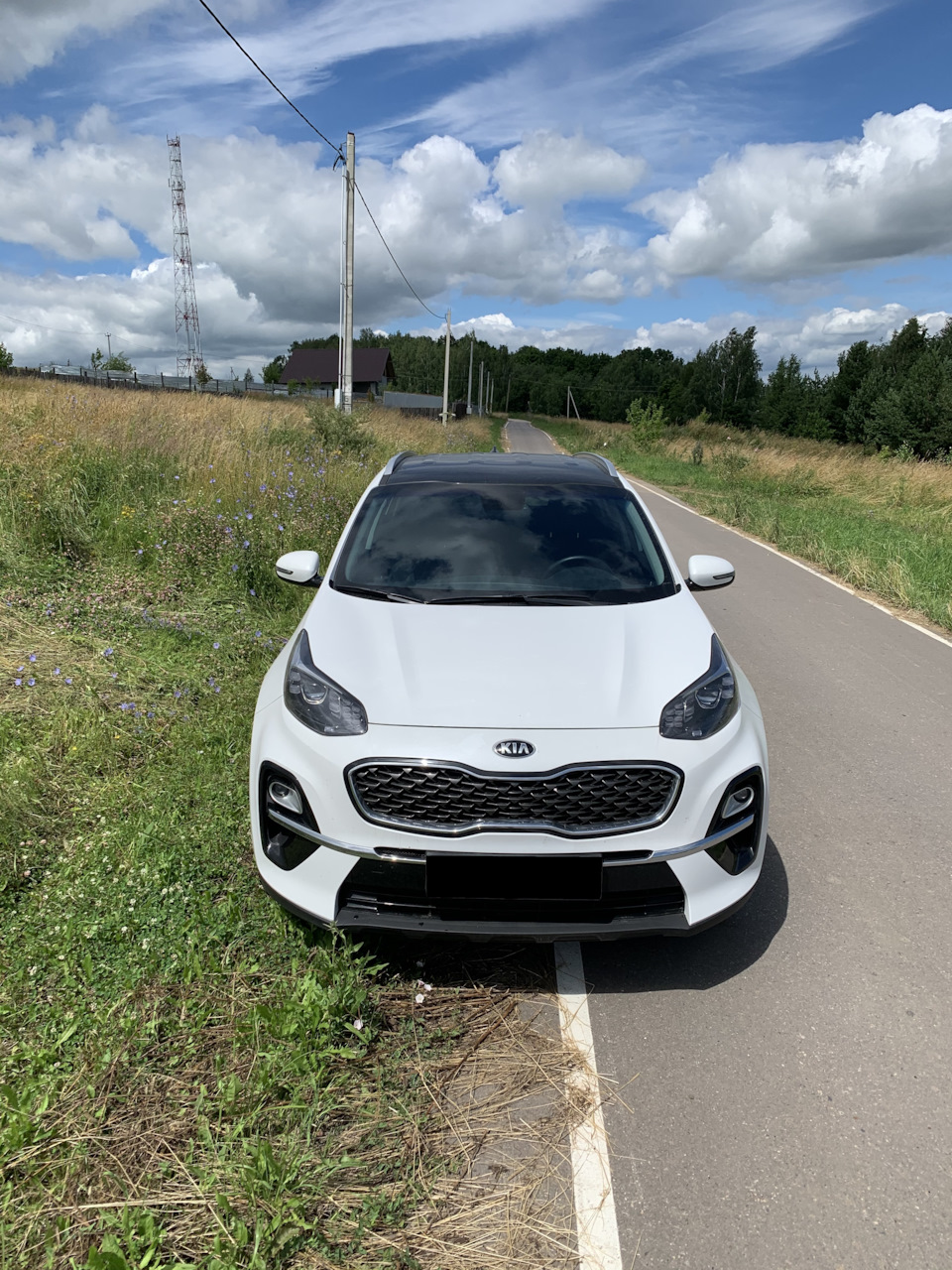 Москва-Коломна-Луховицы-Берхино(речка Осетр) — KIA Sportage (4G), 2 л, 2019  года | путешествие | DRIVE2