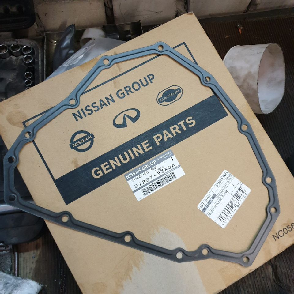 313973JX0A ПРОКЛАДКА МАСЛЯНОГО ПОДДОНА АКПП NISSAN JUKE (F15E) MICRA ...