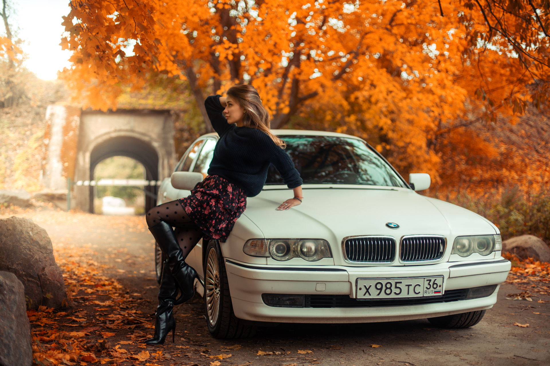 BMW e39 осень