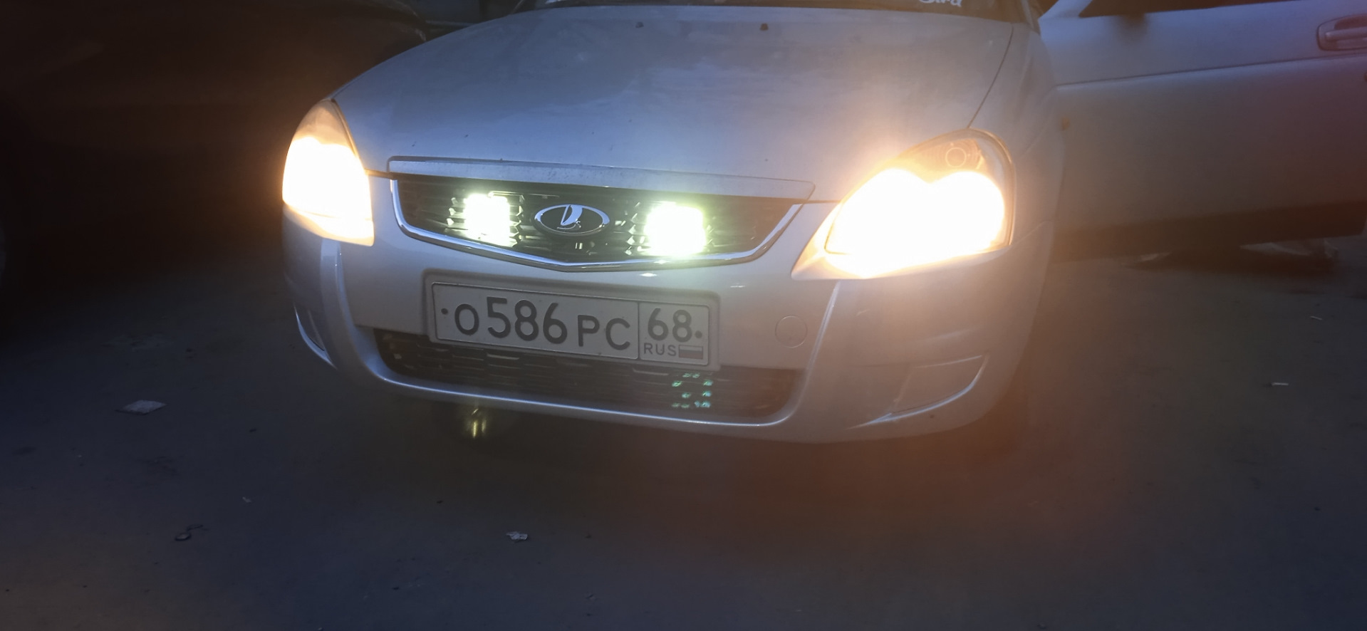 Бампер от Приоры 2 — Lada Приора универсал, 1,6 л, 2010 года | тюнинг ...