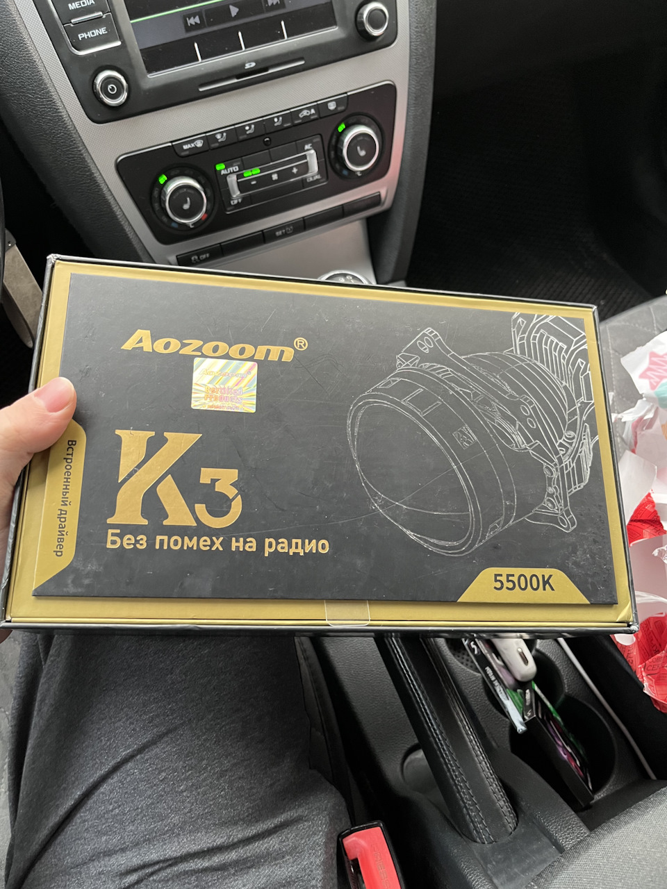 Bi led👍🏻 — Skoda Octavia A5 Mk2, 1,8 л, 2010 года | электроника | DRIVE2