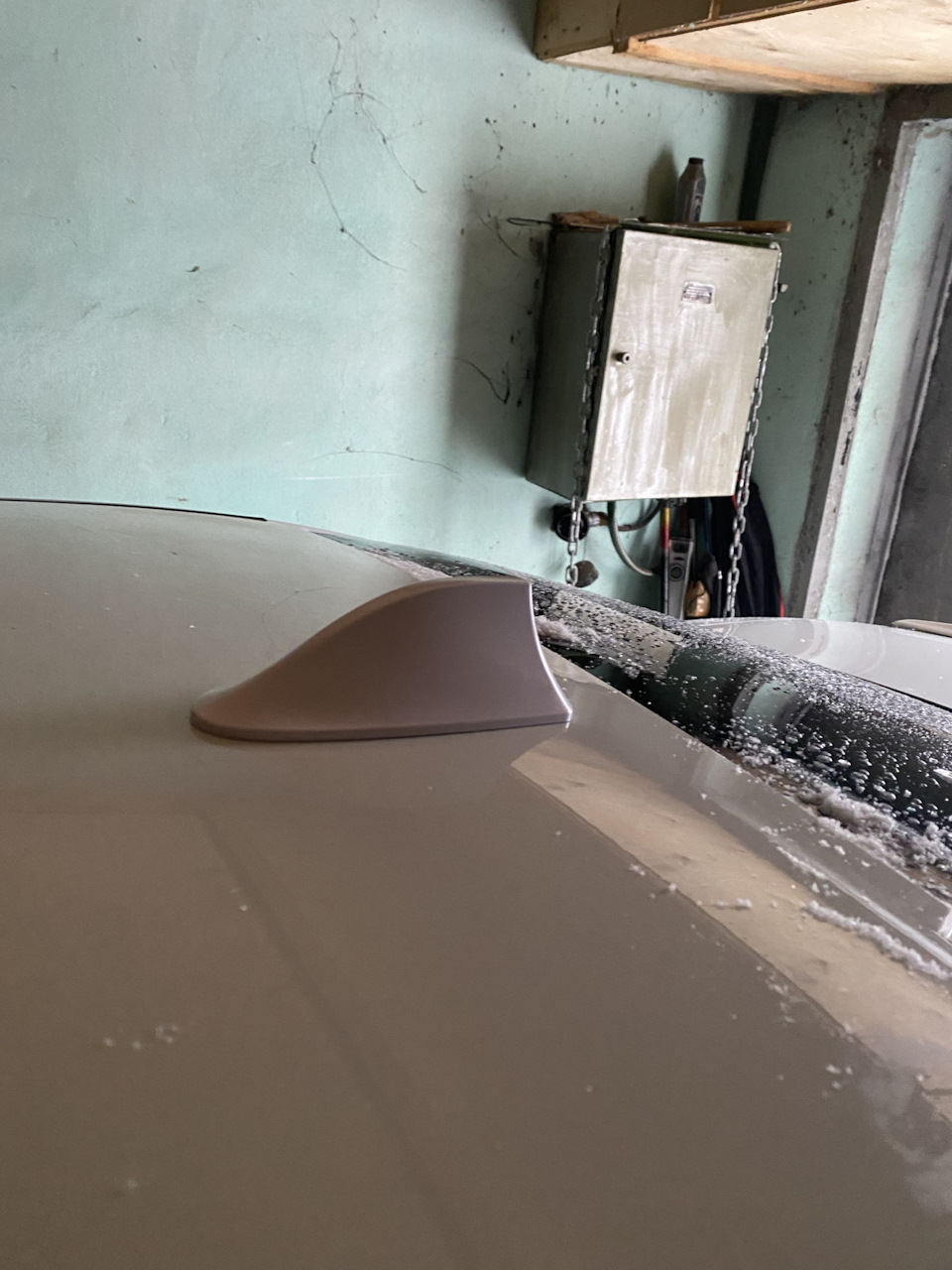 Плавник вместо антенны — Renault Fluence, 1,6 л, 2012 года | аксессуары ...