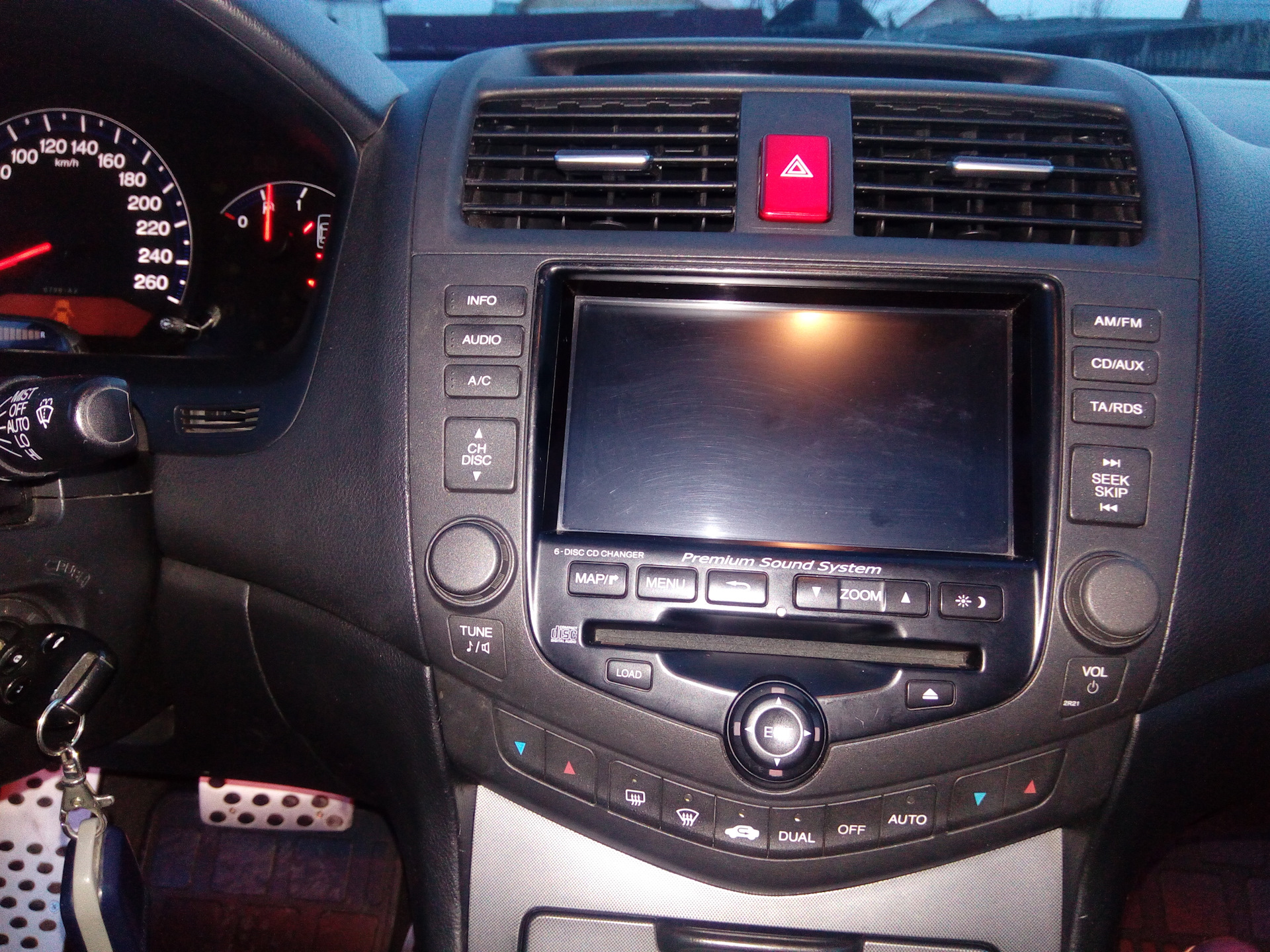 Honda Accord 2007 Type s aux internavi